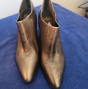 Franco Sarto Silver booties